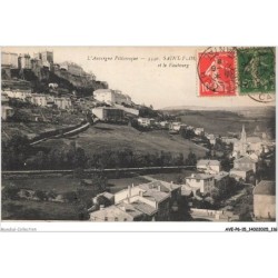 AVEP6-0532-15 - SAINT-FLOUR - vue aérienne et le faubourg