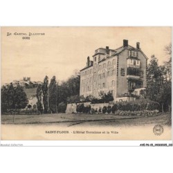 AVEP6-0529-15 - SAINT-FLOUR - l'hotel terminus et la ville
