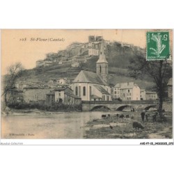 AVEP7-0604-15 - SAINT-FLOUR - le cours d'eau - le pont