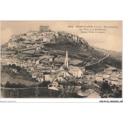 AVEP6-0543-15 - SAINT-FLOUR - vue générale - la ville et le faubourg