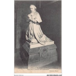 ABHP9-15-0731 - SAINT-FLOUR - La Statue de Monseigneur de Pompignac - Evèque de SAINT-FLOUR