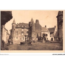 AJIP6-15-0561 - la douce france - la tolède auvergnate - SALERS - cantal - la grande place - maison sevestre