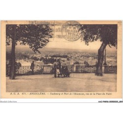 AAJP4-16-0366 - ANGOULEME - Faubourg et Port de L'Houmeau - Vus de la place du Palet