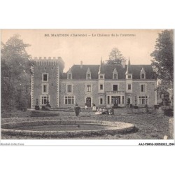 AAJP9-16-0735 - MARTHON - Le Château de LA COURONNE