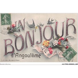 AAJP7-16-0604 - Un Bonjour d'ANGOULEME