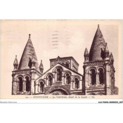 AAJP2-16-0104 - ANGOULEME - La Cathédrale - Détail  de la façade