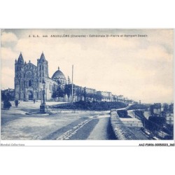 AAJP3-16-0180 - ANGOULEME - Cathédrale Saint-Pierre et Rempart Desaix