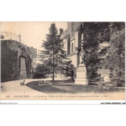 AAJP3-16-0201 - ANGOULEME - Le jardin de l'Hôtel de ville et la statue de Marguerite de Valois