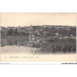 AAJP5-16-0405 - ANGOULEME - Le Port et la ville