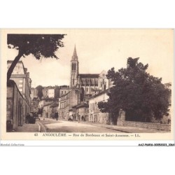 AAJP6-16-0494 - ANGOULEME - Rue de Bordeaux et Saint-Ausonne