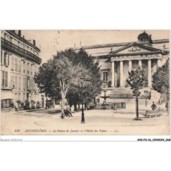 ANIP11-0825-16 - ANGOULEME - le palais de justice et l'hotel du palais
