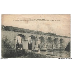 AMRP8-0720-16 -  ANGOULEME - Le viaduc de foulpougne donne passage a la ligne paris-bordeaux sur la vallée de la touvre