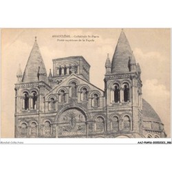 AAJP6-16-0457 - ANGOULEME - Cathédrale Saint-Pierre - Partie supérieure de la Façade