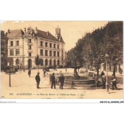 ANIP11-0826-16 - ANGOULEME - la place du Murier et l'hotel des postes