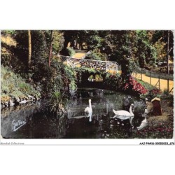 AAJP4-16-0302 - ANGOULEME - Le jardin Vert - Le pont Rustique - Les Cygnes