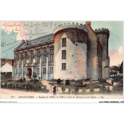 AAJP4-16-0334 - ANGOULEME - Façade de l'hôtel de ville et tour de Marguerite de Valois