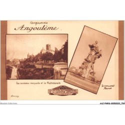 AAJP4-16-0316 - ANGOULEME - Les anciens remparts et la cathédrale