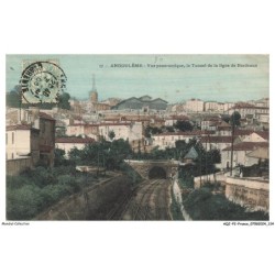 AQJP2-0129-16 - ANGOULEME - vue panoramique - le tunnel de la ligne de bordeaux