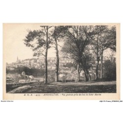 AQKP3-0168-16 - ANGOULEME - vue générale prise des bois de Saint-Martin
