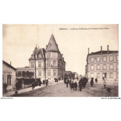ATUP7-0428-16 - COGNAC - Chateau pellisson et l'avenue de la gare