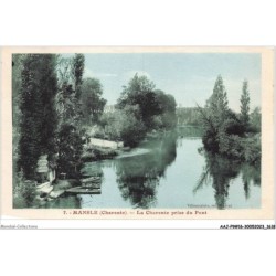 AAJP9-16-0772 - MANSLE - La charente prise du pont