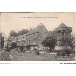 AAJP9-16-0774 - MANSLE - Le Château de Goué - Façade principale
