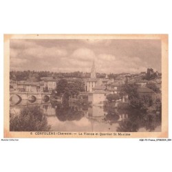 AQKP3-0161-16 - CONFOLENS - la vienne du quartier St-Maxime