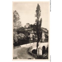 AQKP3-0172-16 - SAINT-GERMAIN-DE-CONFOLENS - le pont sur l'Issoire et l'église
