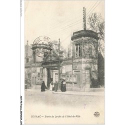 AMTP5-0468-16 - COGNAC - entrée du jardin de l'hôtel-de-ville