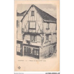 AAJP8-16-0670 - COGNAC - Maison de bois du XV Siècle