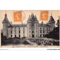 AAJP11-16-0889 - Environs RUFFEC - Château de VERTEUI - Façade principale