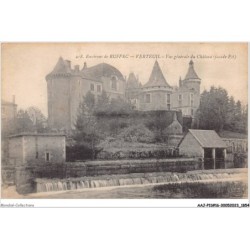 AAJP11-16-0890 - Environs RUFFEC - VERTEUIL - Vue générale du Château - Façade Est