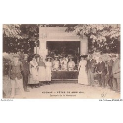 AYMP10-0939-16 - COGNAC - Fetes de juin 1911 - Souvenir de la kermesse