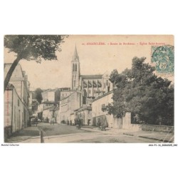 AXAP1-0023-16 - ANGOULEME - Route de bordeaux - Eglise saint-ausone