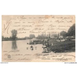 AXAP1-0030-16 - ANGOULEME - Le port de l'houmeau - Vue coté nord
