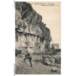 AYDP8-0677-15 - SAINT-FLOUR - Les orgues - Rochers de casalte