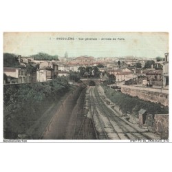 AWYP3-0186-16 - AMGOULEME - Vue générale - Arrivée de paris