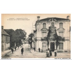 AWYP4-0237-16 - COGNAC - Perspective du pont et l'avenue de la gare de la gare de saint-jacques