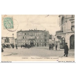 AWYP4-0288-16 - COGNAC - Place François 1er et hotel de londres