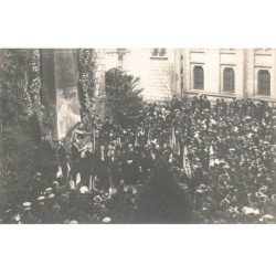 MIKIH-1050 16 ANGOULEME INAUGURATION MONUMENT AUX MORTS CARTE PHOTO