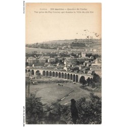 AZTP4-0292-15 - AURILLAC - Quartier du viaduc - Vue prise du puy courny qui domine la ville du cote est