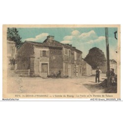 AYZP2-0170-16 - SAINT-GENIS-D'HIERSAC - L'entrée du bourg - Le poste et le bureau de tabacs