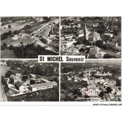 CM-BFP1-0575-16 - SAINT-MICHEL - Papeterie - L'église - Groupe scolaire - Vue générale