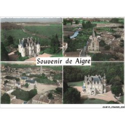 CK-BFP1-1006-16 - EN AVION AU-DESSUS DE AIGRE - Le chateau de creve-Coeur