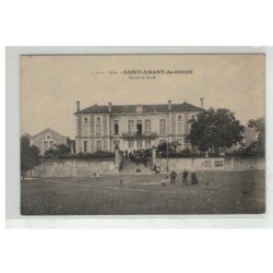 16 SAINT AMANT DE BOIXE MAIRIE ET ECOLE N°2510