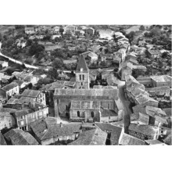 16 NANTEUIL EN VALLEE AJ-MK303 L EGLISE VUE AERIENNE NUM 2