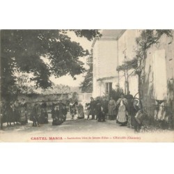 16 CHALAIS  -MK32860 CASTEL MARIA INSTITUTION LIBRE DE JEUNES FILLES