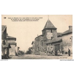 AXMP8-0645-16 - Eglise de grenor qui contient la belle pierre tombale de jourdain II