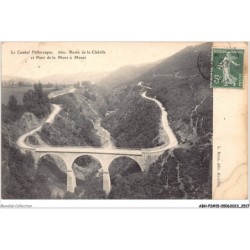 ABHP2-15-0173 - Le Cantal Pittoresque - Ravin de la Clidelle et le pont de la Mort à Menet