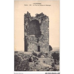 ABHP2-15-0167 - L'Auvergne - Cantal - La Tour du château de Mardogne